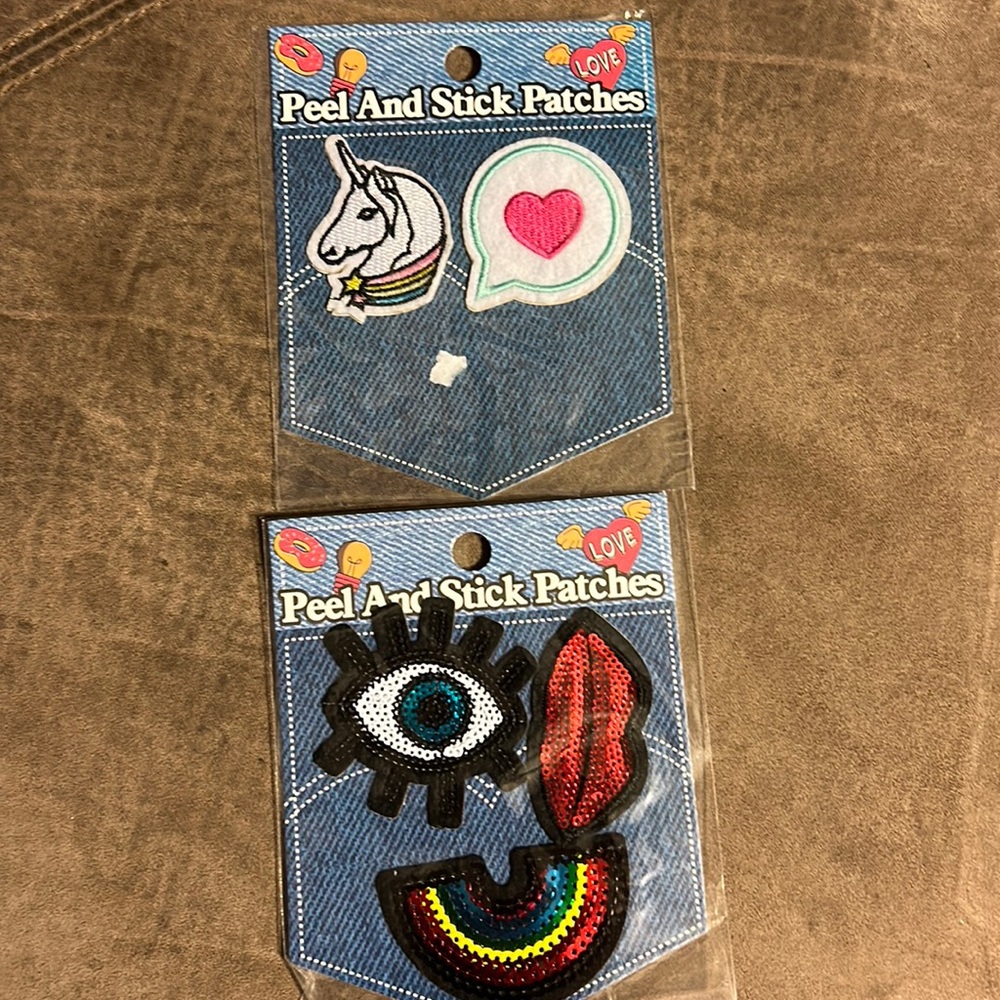 Peel n stick patches